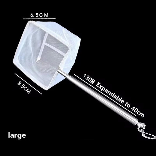 Rozšířitelná akvarijní síťka s přísavkou – pro ryby - Hračky Pro Mazlíčky