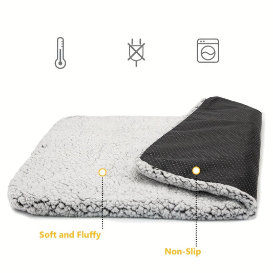 Samozahřívací pelíšková podložka pro psy a kočky – hřejivá bez elektřiny - Hračky Pro Mazlíčky