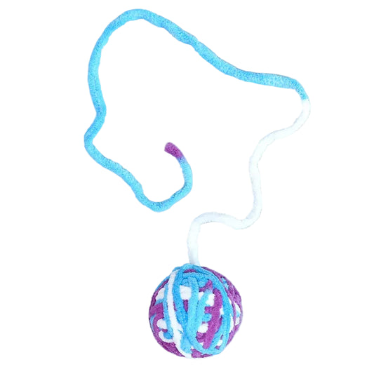 Interaktivní míček pro kočky s rolničkou - Hračky Pro Mazlíčky