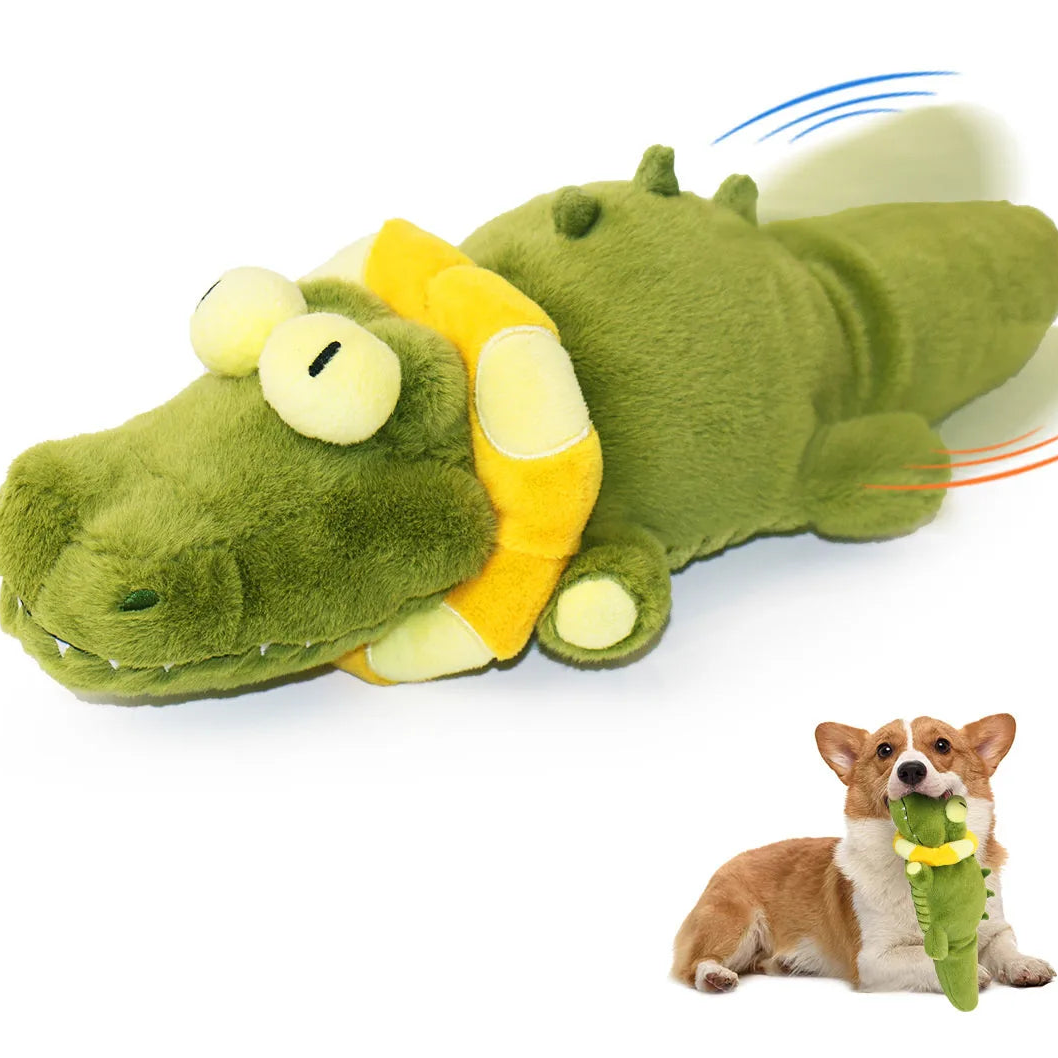 Interaktivní plyšová hračka pro psy – Automatické hýbání ocáskem - Hračky Pro Mazlíčky