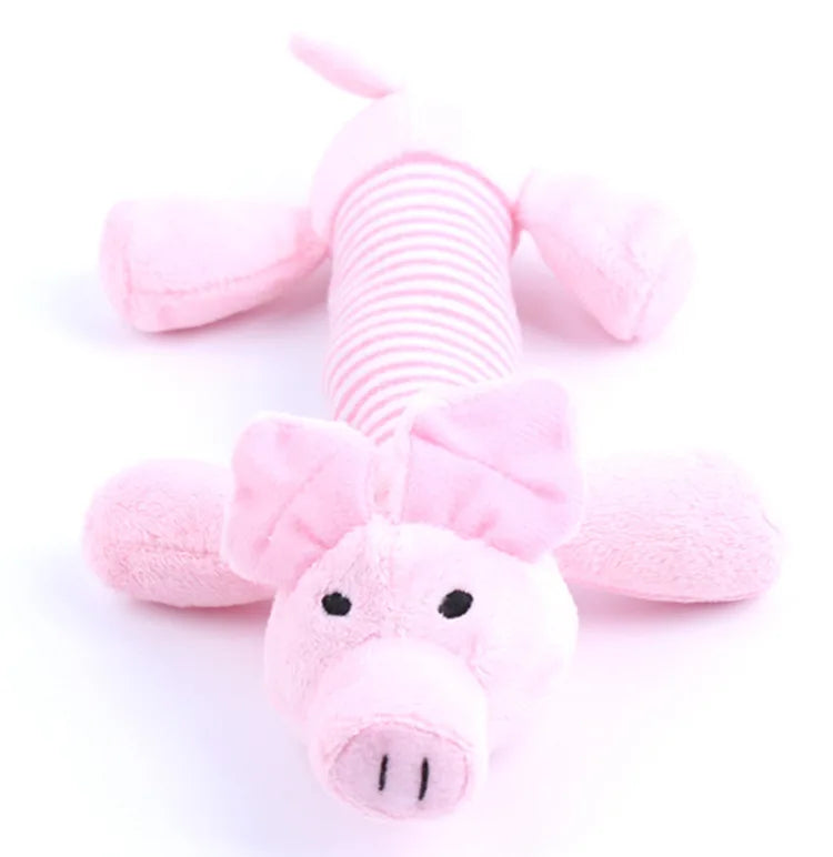 Plyšová pískací hračka pro psy – bez výplně - Hračky Pro Mazlíčky