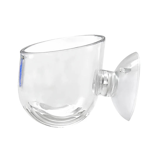 Akvarijní květináček na rostliny – akrylový pohár s přísavkou - Hračky Pro Mazlíčky