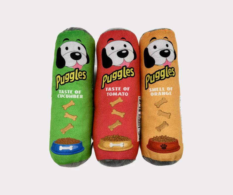 Plyšová hračka pro psy – Láhev piva/brambůrky - Hračky Pro Mazlíčky